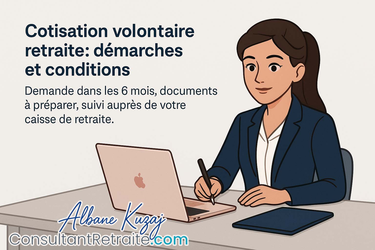 Conditions prérequises pour cotiser volontairement à l'Assurance Retraite