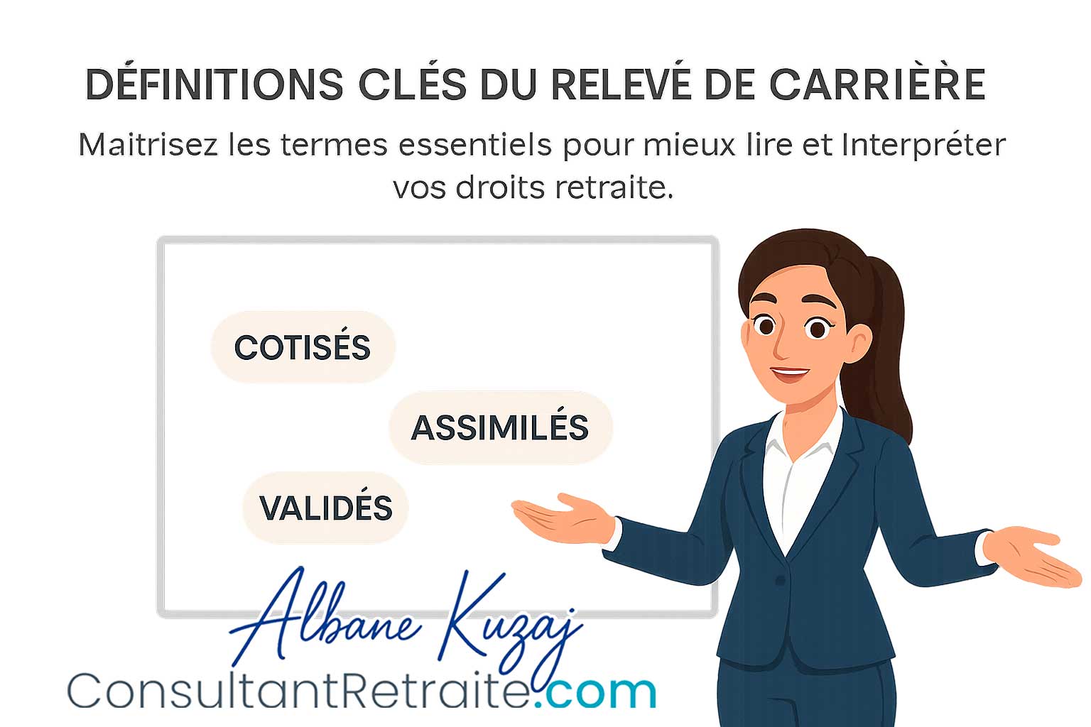définitions relevé de carrière