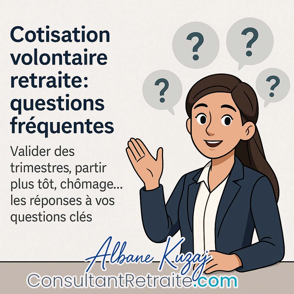 FAQ sur les cotisations volontaires pour la retraite