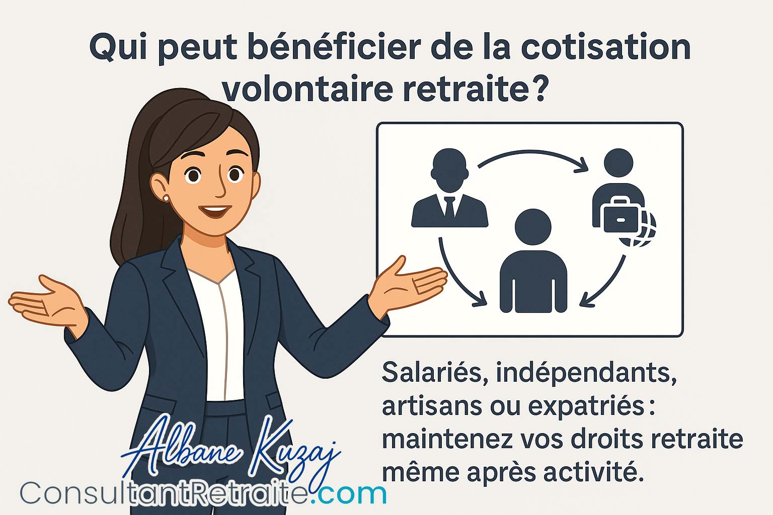 Qui peut cotiser volontairement pour la retraite?