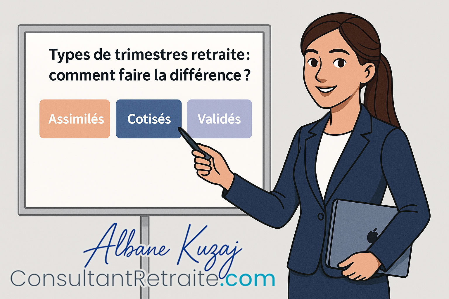 Différents types de trimestres retraite