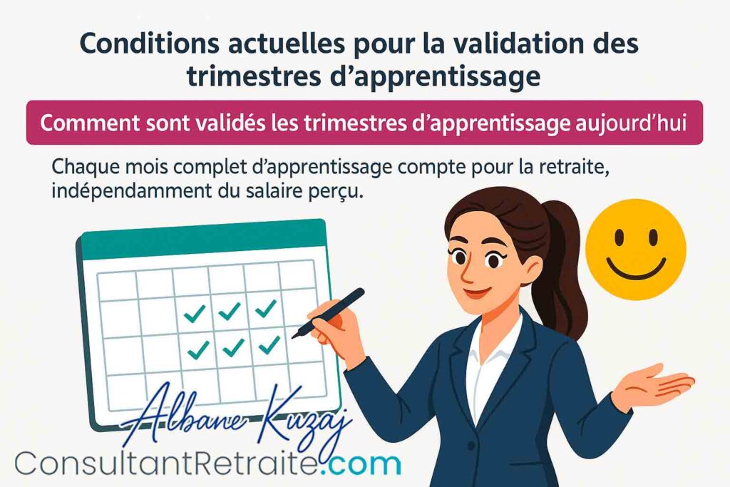 Le rachat de trimestres d'apprentissage pour la retraite en 2025