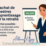 Le rachat de trimestres d’apprentissage pour la retraite