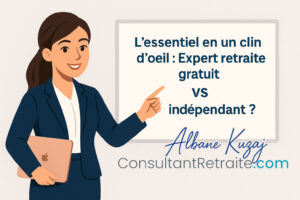 Choisir entre un expert retraite gratuit vs un indépendant