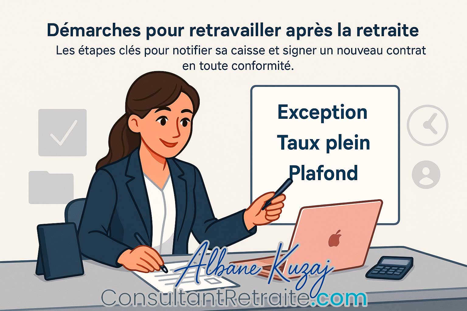Les démarches à suivre pour reprendre le travail après la retraite