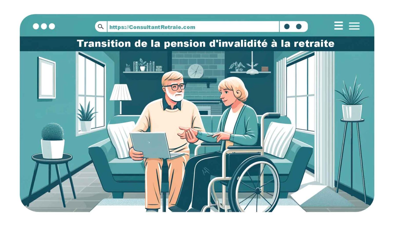Transition de la pension d'invalidité à la retraite