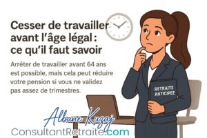 Arrêter de travailler avant l’âge légal de la retraite : ce qu’il faut savoir