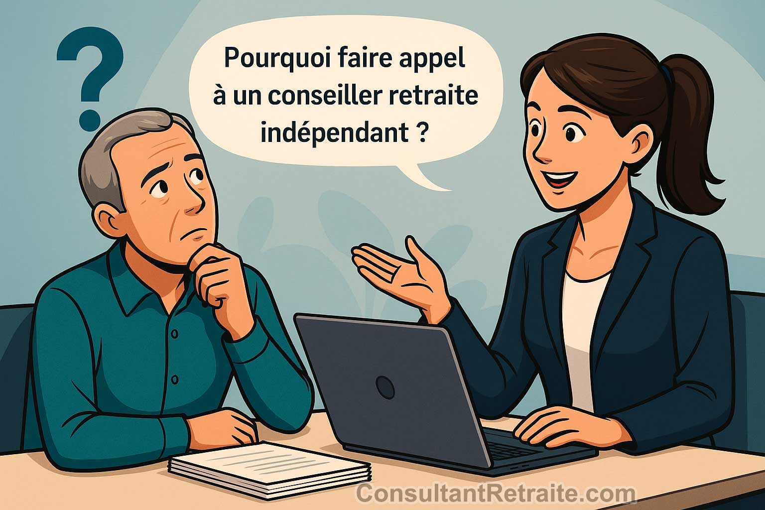 Pourquoi faire appel à un conseiller retraite indépendant Pourquoi faire appel à un conseiller retraite indépendant