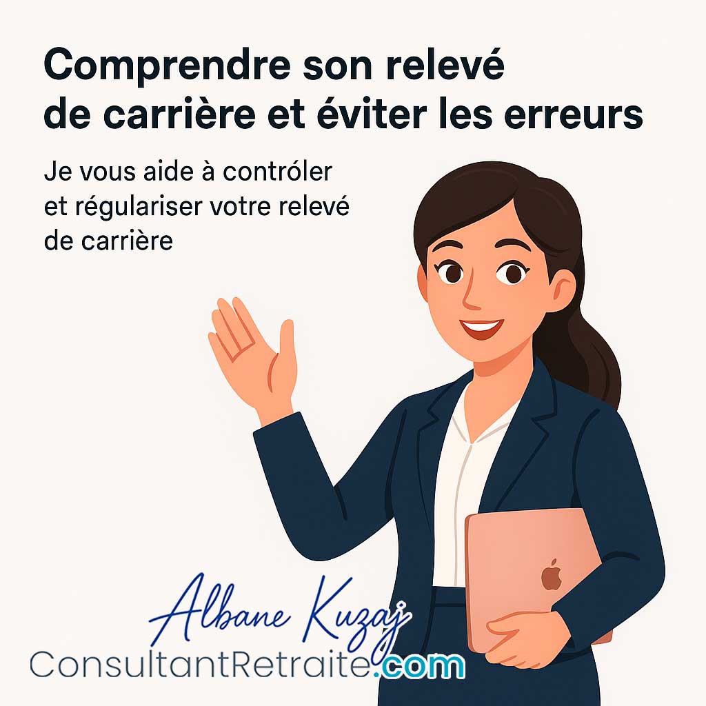 Comprendre son relevé de carrière et éviter les erreurs