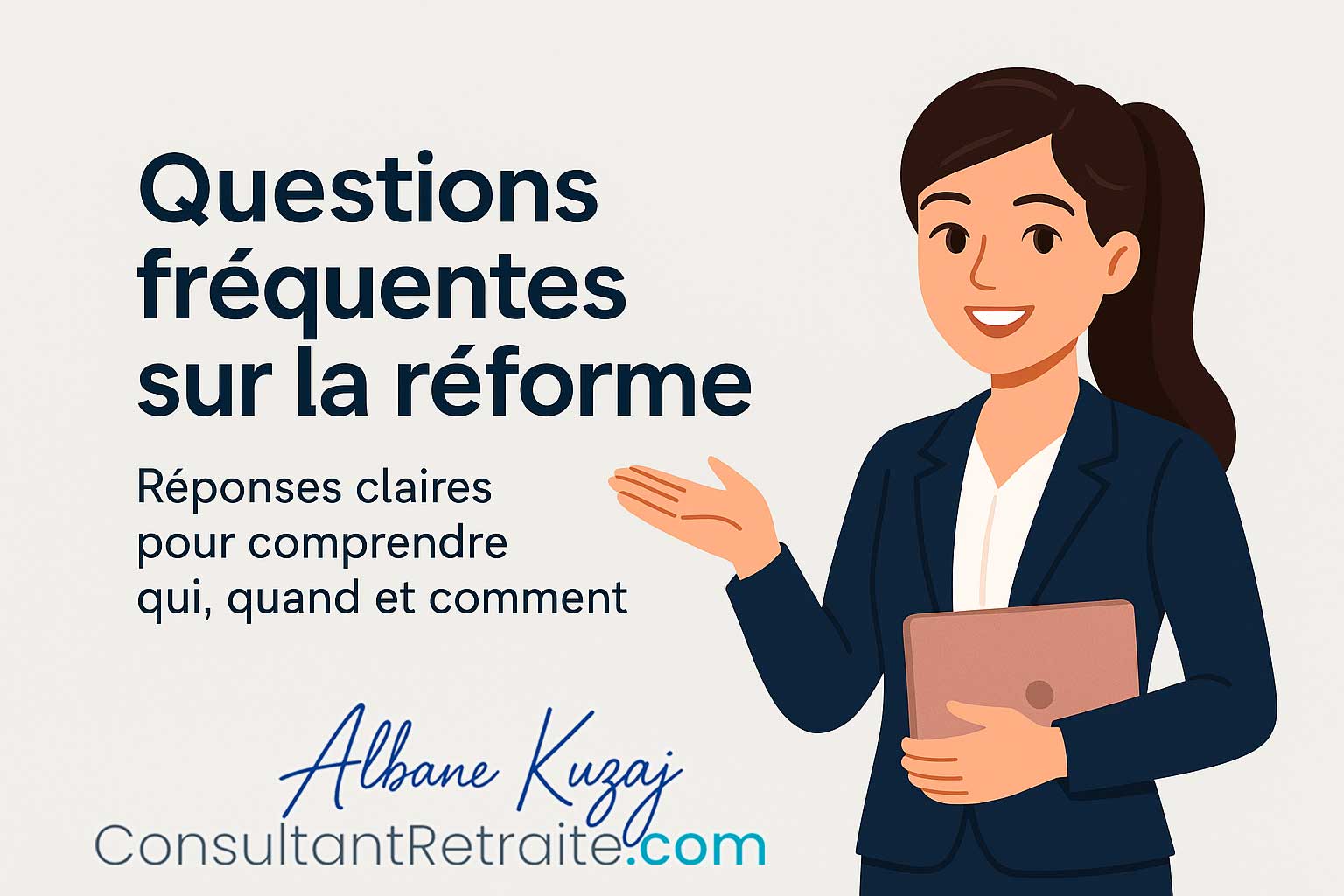 Foire aux questions (FAQ) réforme des retraites