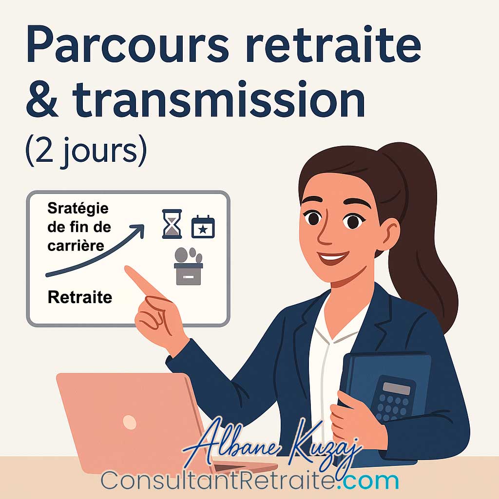 Parcours retraite & transmission — Formation 2 jours (14 h)