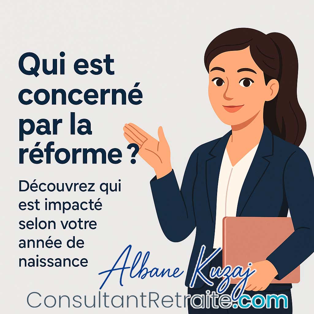 Qui est concerné par la réforme des retraites ?
