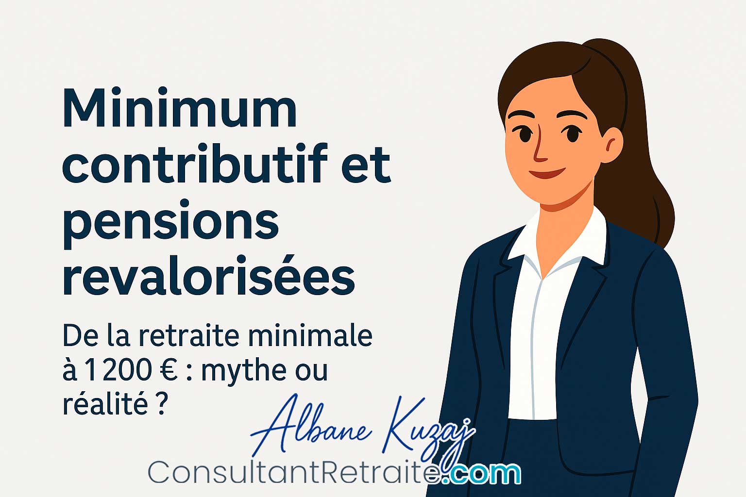 réforme retraite, Revalorisation des pensions minimales et minimum contributif