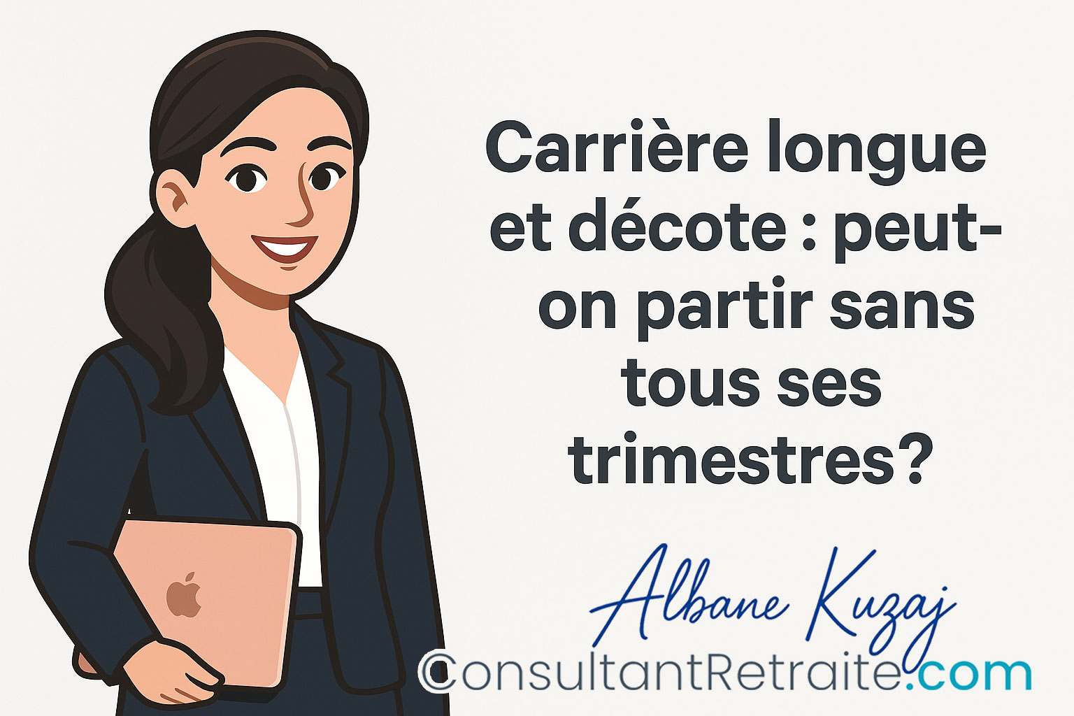 Carrière longue et décote : peut-on partir sans tous ses trimestres ?